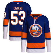 Youth New York Islanders Cizikas,Casey - 53 Royal Home Primegreen Authentic Jersey