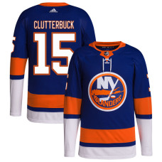 Youth New York Islanders Clutterbuck,Cal - 15 Royal Home Primegreen Authentic Jersey