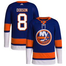 Youth New York Islanders Dobson,Noah - 8 Royal Home Primegreen Authentic Jersey