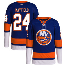 Youth New York Islanders Mayfield,Scott - 24 Royal Home Primegreen Authentic Jersey