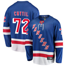 Youth New York Rangers Chytil,Filip - 72 Blue Home Breakaway Authentic Jersey