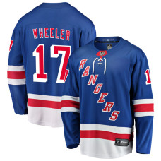 Youth New York Rangers Wheeler,Blake - 17 Blue Home Breakaway Authentic Jersey