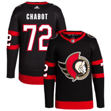 Men's Ottawa Senators Chabot,Thomas - 72 Black Home Primegreen Replica Jersey