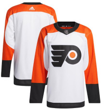 Men's Philadelphia Flyers White Away Premier Breakaway Replica Jersey