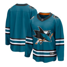 Youth San Jose Sharks Bordeleau,Thomas - 17 Teal Home Breakaway Replica Jersey