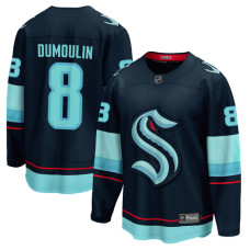 Men's Seattle Kraken Dumoulin,Brian - 8 Navy Home Breakaway Authentic Jersey