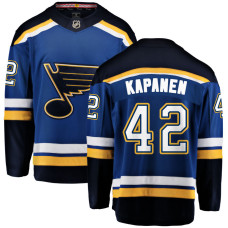 Men's St. Louis Blues Kapanen,Kasperi - 42 Blue Home Breakaway Authentic Jersey