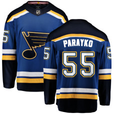 Men's St. Louis Blues Parayko,Colton - 55 Blue Home Breakaway Authentic Jersey