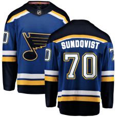 Men's St. Louis Blues Sundqvist,Oskar - 70 Blue Home Breakaway Replica Jersey