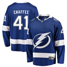 Youth Tampa Bay Lightning Chaffee,Mitchell - 41 Blue Home Breakaway Authentic Jersey