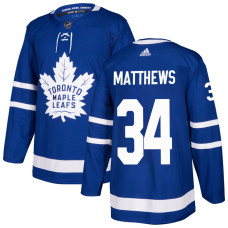 Men's Toronto Maple Leafs Matthews,Auston - 34 Royal Home Primegreen Authentic Jersey