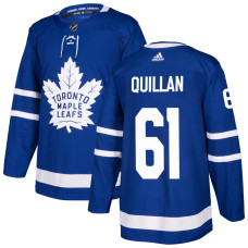 Men's Toronto Maple Leafs Quillan,Jacob - 61 Royal Home Primegreen Replica Jersey