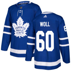 Men's Toronto Maple Leafs Woll,Joseph - 60 Royal Home Primegreen Authentic Jersey