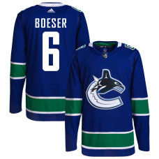 Youth Vancouver Canucks Boeser,Brock - 6 Royal Home Primegreen Authentic Jersey