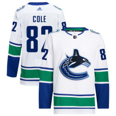 Youth Vancouver Canucks Cole,Ian - 82 White Away Primegreen Authentic Jersey