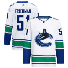 Youth Vancouver Canucks Friedman,Mark - 51 White Away Primegreen Authentic Jersey