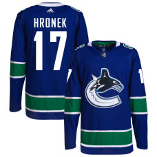 Youth Vancouver Canucks Hronek,Filip - 17 Royal Home Primegreen Authentic Jersey