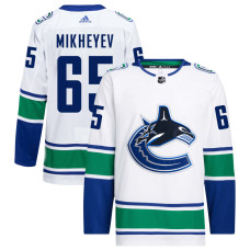 Youth Vancouver Canucks Mikheyev,Ilya - 65 White Away Primegreen Authentic Jersey