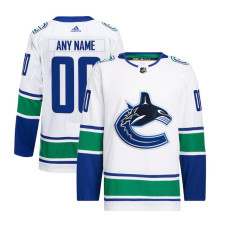 Men's Vancouver Canucks White Away Primegreen Replica Jersey