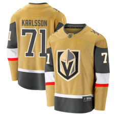 Men's Vegas Golden Knights Karlsson,William - 71 Yellow Home Breakaway Replica Jersey