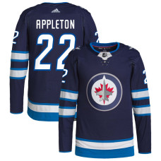 Youth Winnipeg Jets Appleton,Mason - 22 Navy Home Primegreen Replica Jersey