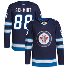 Youth Winnipeg Jets Schmidt,Nate - 88 Navy Home Primegreen Replica Jersey