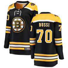 Women Boston Bruins Bussi,Brandon - 70 Black Home Primegreen Authentic Jersey