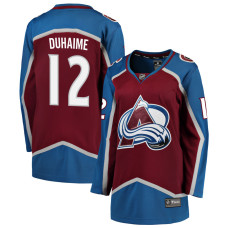 Women Colorado Avalanche Duhaime-Brandon - 12 Maroon Home Breakaway Authentic Jersey