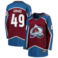 Women Colorado Avalanche Girard-Samuel - 49 Maroon Home Breakaway Authentic Jersey