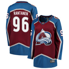 Women Colorado Avalanche Rantanen-Mikko - 96 Maroon Home Breakaway Authentic Jersey