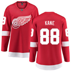 Women Detroit Red Wings Kane,Patrick - 88 Red Home Breakaway Authentic Jersey