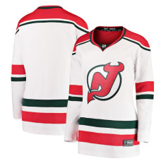 Women New Jersey Devils Mercer,Dawson - 91 White Away Breakaway Authentic Jersey