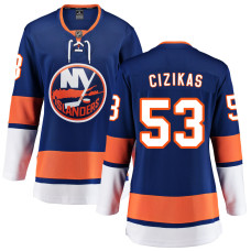 Women New York Islanders Cizikas,Casey - 53 Royal Home Primegreen Replica Jersey