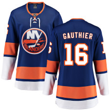 Women New York Islanders Gauthier,Julien - 16 Royal Home Primegreen Authentic Jersey