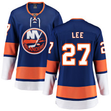 Women New York Islanders Lee,Anders - 27 Royal Home Primegreen Authentic Jersey