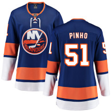 Women New York Islanders Pinho,Brian - 51 Royal Home Primegreen Authentic Jersey