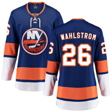 Women New York Islanders Wahlstrom,Oliver - 26 Royal Home Primegreen Authentic Jersey