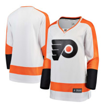 Women Philadelphia Flyers Zamula,Egor - 5 White Away Premier Breakaway Replica Jersey