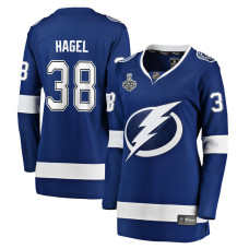 Women Tampa Bay Lightning Hagel,Brandon - 38 Blue Home Breakaway Authentic Jersey