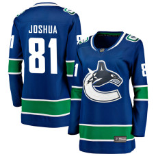 Women Vancouver Canucks Joshua,Dakota - 81 Royal Home Primegreen Replica Jersey