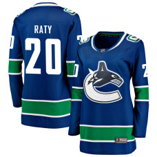 Women Vancouver Canucks Raty,Aatu - 20 Royal Home Primegreen Replica Jersey