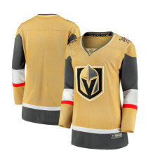 Women Vegas Golden Knights Yellow Home Breakaway Authentic Jersey