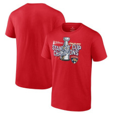 Men's Florida Panthers Fanatics Red 2024 Stanley Cup Champions DNA Hometown T-Shirt