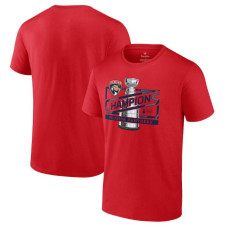 Men's Florida Panthers Fanatics Red 2024 Stanley Cup Champions Primetime T-Shirt