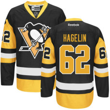 Carl Hagelin #62 Pittsburgh Penguins Black Premier Alternate Jersey