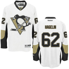 Carl Hagelin #62 Pittsburgh Penguins White Premier Home Jersey