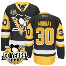 Pittsburgh Penguins Matt Murray #30 Black 2016 Stanley Cup Jersey