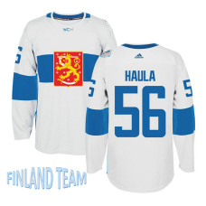 Finland Team 2016 World Cup of Hockey #56 Erik Haula White Premier Jersey