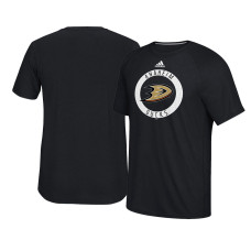 2017 Anaheim Ducks Black Ultimate Adidas Team Practice T-shirt