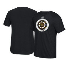 2017 Boston Bruins Black Ultimate Adidas Team Practice T-shirt